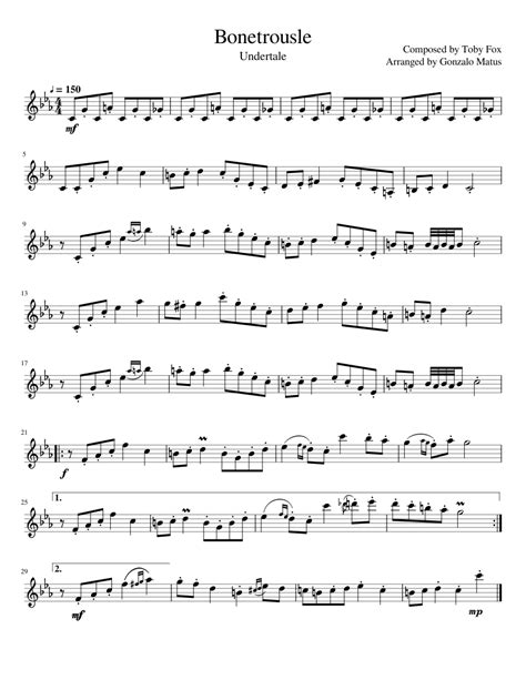 solo violin sheet music